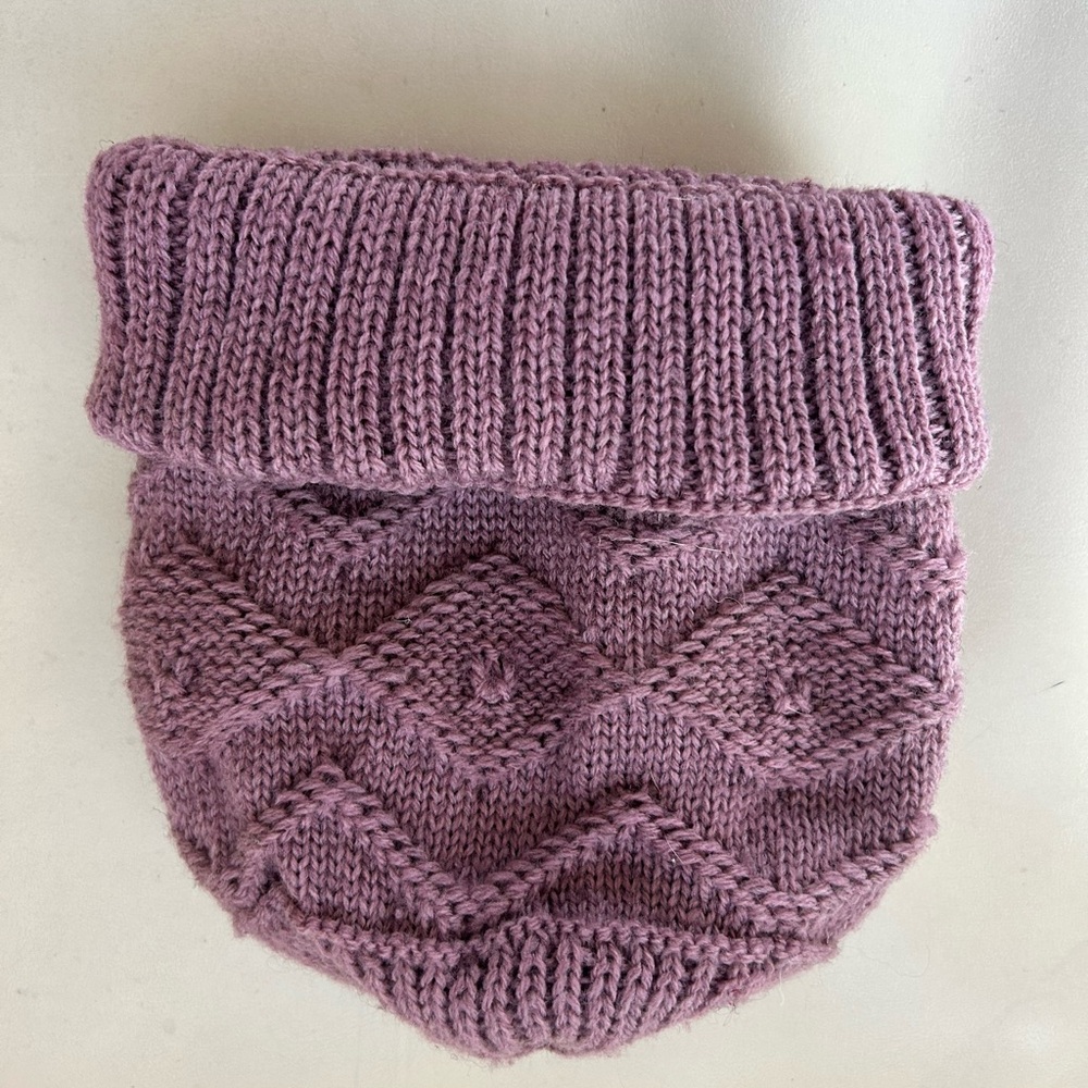 Purple Knit Beanie